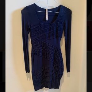 Bailey 44 navy bodycon dress.